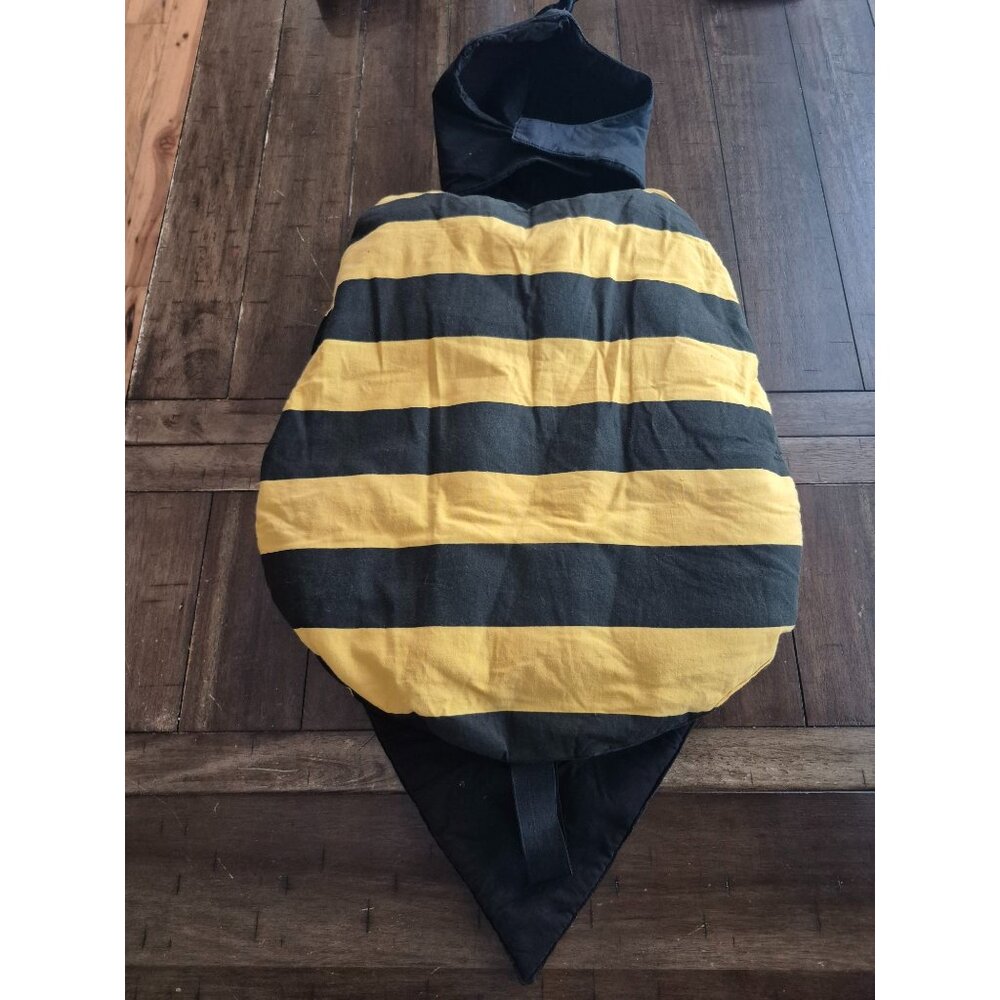 Baby Bumblebee Costume With Hood & Snaps